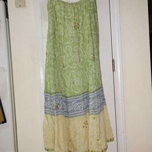 Beautiful spring colored maxi